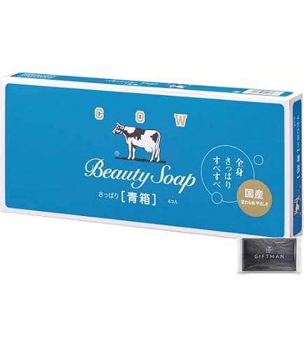 Amazon | カウブランド 青箱 85g×6個 | カウブランド 無添加 | 固形